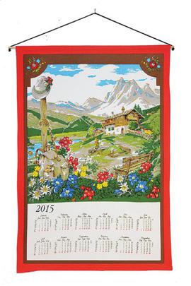 Kalendář látkový 2016 na stěnu SLEVA