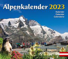 Nástěnný kalendář Alpy 2023 AKCE -50%