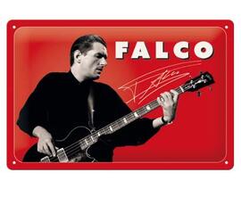 Plechová cedule Falco Bass