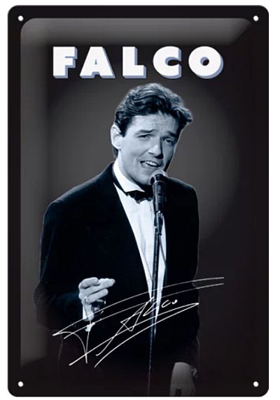 Plechová cedule Falco smoking