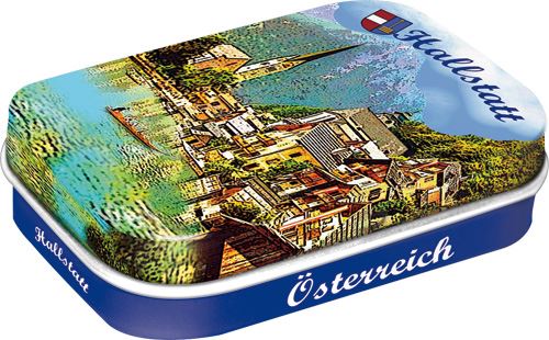 Plechová dóza Hallstatt