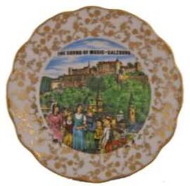 Talíř Sound of Music Salzburg