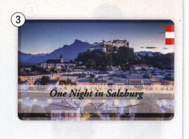 Magnetka Salzburg v noci