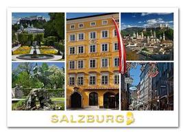 Pohlednice Salzburg