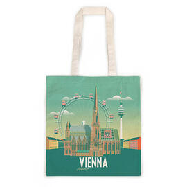 Bavlněná taška Vienna barevná